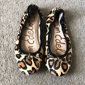 Leopard Sam Edelman Flats size 6.5